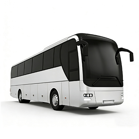 A 12-meter bus with 61-65 seats